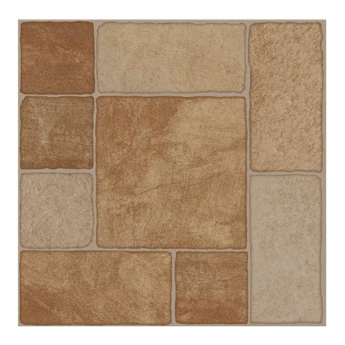 Piso Peregrino 35.7 x 35.7 cm Terracota - CAJA con 1.78 m²