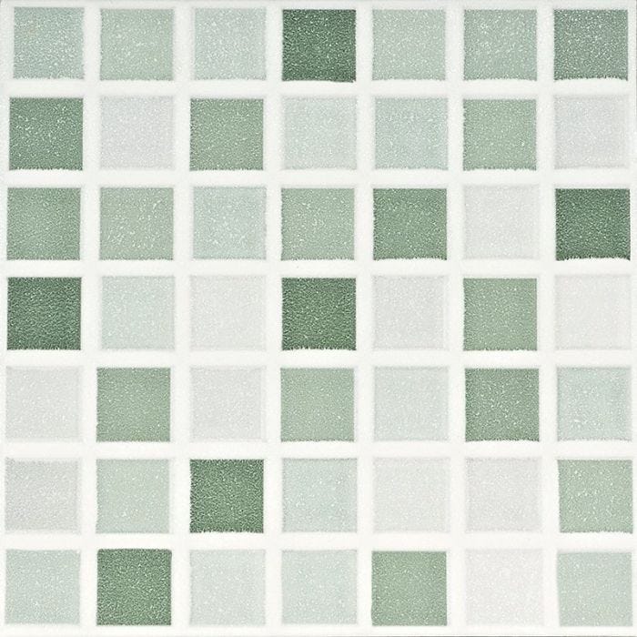Piso Rubik Antiderrapante Mate 20.1 x 20.1 cm Verde - CAJA con 1.53 m²