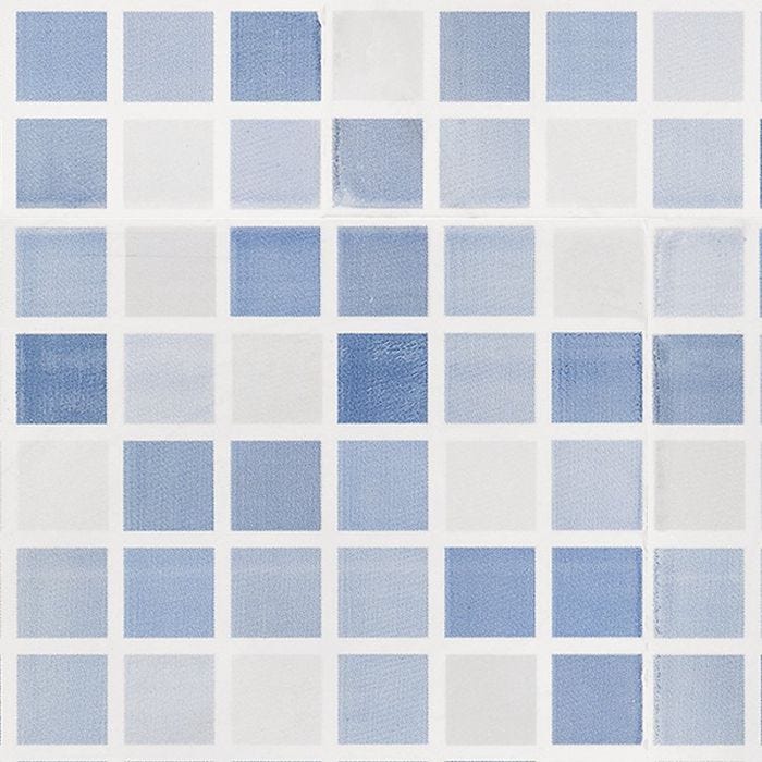 Piso Rubik Antiderrapante Mate 20.1 x 20.1 cm Azul - CAJA con 1.53 m²