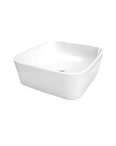Lavabo Santorini de Sobreponer Blanco sin Rebosadero