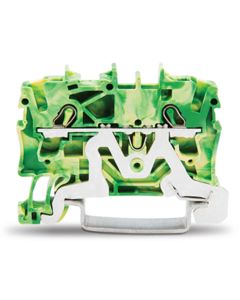 Clema de Tierra WAGO 2002-1207 TOPJOB S 2.5 mm2 Verde-Amarilla