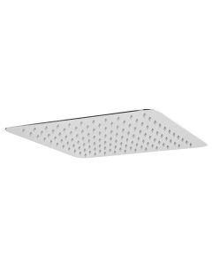 Regadera super slim cuadrada cromo sin brazo
