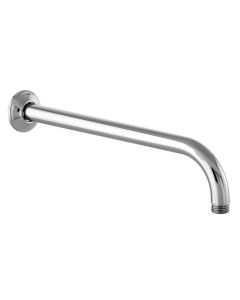 Brazo de regadera a pared cromo 40 cm
