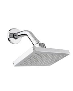 Regadera Rectangular con Bzo y Chap Cromo URREA