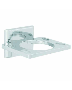 Portavaso Clásico cromo — Urrea