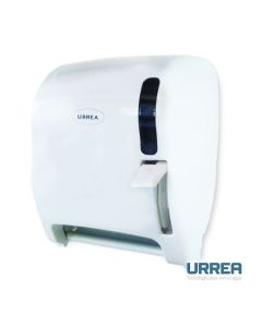 Dispensador de Toalla en Rollo ABS Blanco con Palanca Urrea