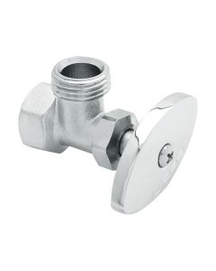 Llave de Control Angular Sin Contratuerca 1/2" Cromo Urrea