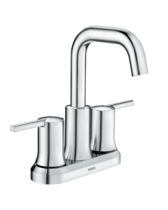 Mezcladora corta para Lavabo Moen Arlys Cromo