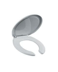 Asiento Redondo Blanco Bisagras Ajustables 4850B