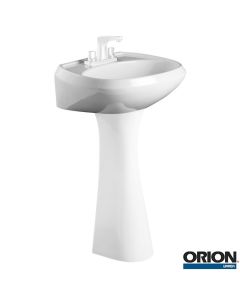 Lavabo Austria blanco Orion de 4" Lavabo 