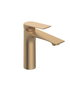 Diletta Mezcladora Monomando para Lavabo Oro Bronce Moen