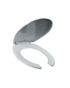 Asiento Redondo Blanco Bisagras Ajustables 6950AR