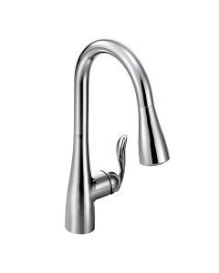 Monomando Arbor extraíble para fregadero cromo