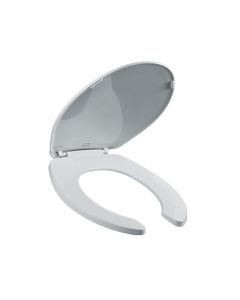 Asiento Redondo Blanco Bisagras Ajustables 75AR
