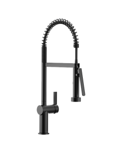 Monomando para Cocina con Rociador Extraíble Cia Acabado Negro Mate Moen