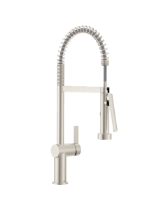Monomando para Cocina con Rociador Extraíble Cia Acabado Acero Inoxidable Moen