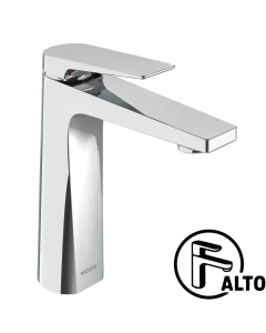 Monomando Berat para Lavabo Push Button Cromo Moen