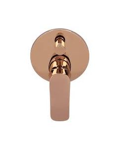 Monomando para regadera sencillo Cassia Rose Gold