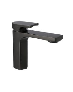Monomando Corto para Lavabo Jym Brushed Metal Black