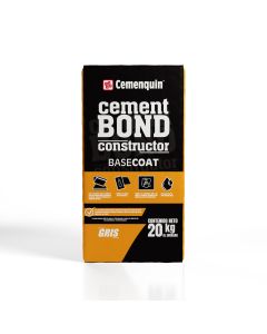 Adhesivo Cement Bond Constructor Basecoat Gris 20 kg Cemenquin