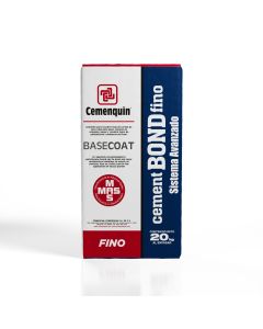 Adhesivo Cement Bond Fino Basecoat 20 kg Cemenquin