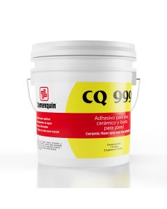 Adhesivo CQ-999 para Piso Cerámico y Loseta Cubeta 3.5 Galones Cemenquin