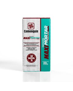 Adhesivo Maxi Mortar Formato Grande 20 kg Cemenquin