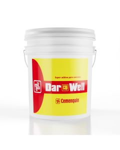 Aditivo Dar CQi Well para Concreto y Mortero Cubeta 19 L Cemenquin