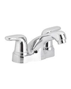 Mezcladora para Lavabo 4 Pulgadas con Palanca Aluvia Cromo Corona