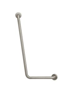Barra de seguridad angular satín 81 x 35 cm derecha
