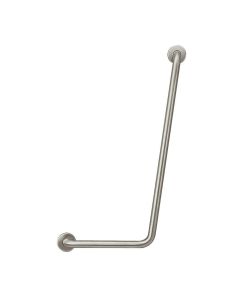 Barra de seguridad angular satín 81 x 35 cm izquierda