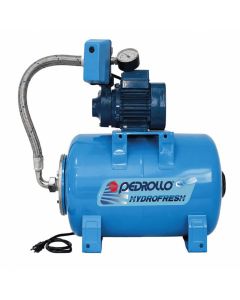 Equipo Hidroneumático de 0.5 HP con Tanque de 24 L
