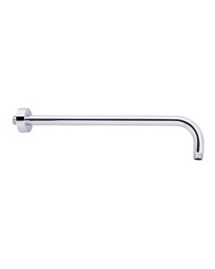 Brazo y Chapetón de Acero Inoxidable a Pared Redondo 40 cm Cromo Dica