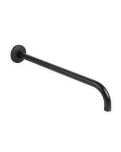 Brazo de Regadera Redondo a Pared Negro URREA