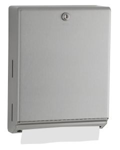 Dispensador de Toallas de Papel Acabado Acero Inoxidable Satinado Bobrick