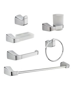 Kit de Accesorios Cascade X6 Cromo Corona