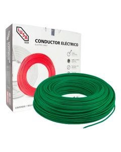 Cable THHN Calibre 10 AWG 100 m Verde IUSA