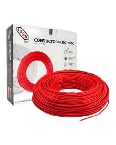 Cable THW Calibre 10 AWG 100 m Rojo IUSA