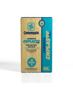 Cemento Emplaste Fino 25 kg Cemenquin