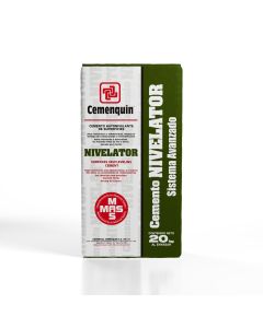 Cemento Nivelator Nivelador para Piso 20 kg Cemenquin
