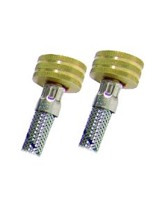 Manguera flexible para lavadora acero inoxidable 3/4" x 3/4"