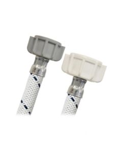 Manguera Flexible para Agua Vinilo Blanco 1/2" X 7/8" — 35 cm