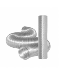 Conducto de aluminio para secadora boiler o extractor 3" x 8"