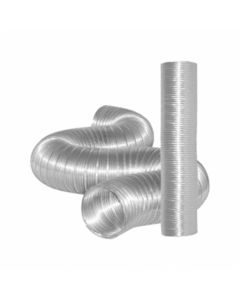 Conducto de aluminio para secadora boiler o extractor 4" x 8"