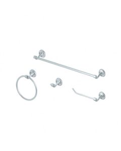 Juego de accesorios para baño cromo