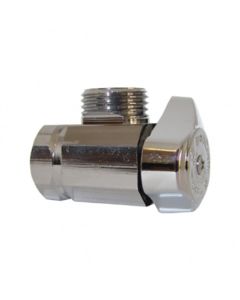 Llave de Control para Agua Cromo Angular