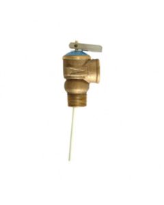 Válvula de Alivio para Boiler Dorado