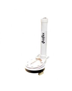 Válvula de Descarga para Tanque de Sanitario Blanco 76 mm (3") — Para Sanitario de Una Pieza