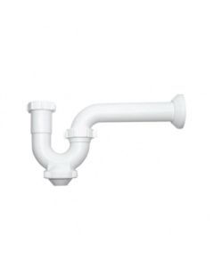 Trampa para lavabo / fregadero blanco — Tipo P