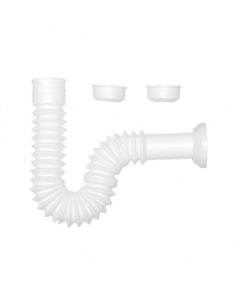 Extensión para desagüe blanco